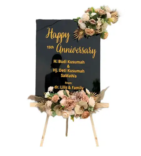 Papan Bunga Akrilik Jagoi Babang